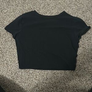Black Crop Top